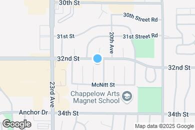 Map image of the property - 3204 Birney Ct