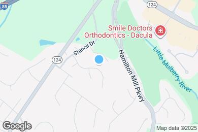 Map image of the property - 2113 Stancil Point Drive
