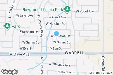 Map image of the property - 18221 W Mission Ln