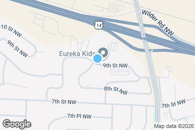 Map image of the property - 3680 9th St NW