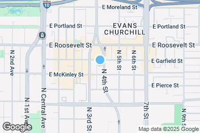 Map image of the property - 814 N 4th St
