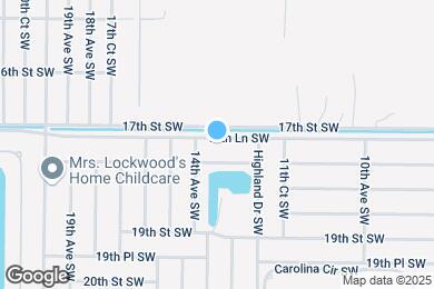 Map image of the property - 1345 17th Ln SW