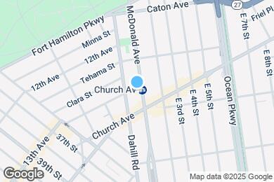 Map image of the property - 426 McDonald Ave