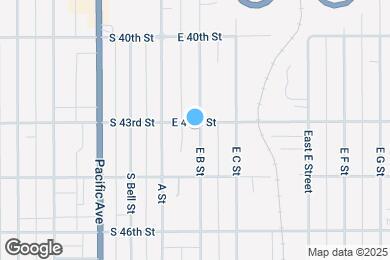 Map image of the property - 126 E 43rd St