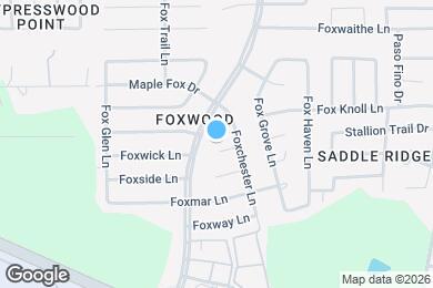 Map image of the property - 7207 Foxwick Ln