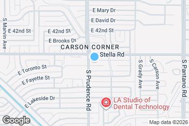 Map image of the property - 7511 E Toronto St