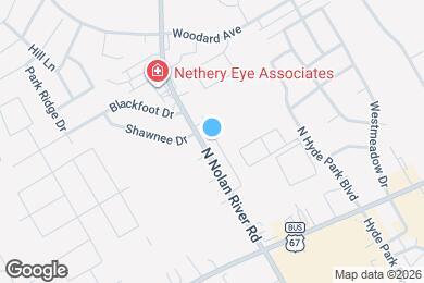 Map image of the property - 400 N Nolan River Rd