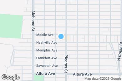 Map image of the property - 2817 Nashville Ave
