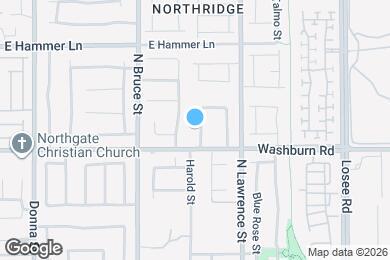 Map image of the property - 5217 N Painted Pebble St