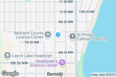Map image of the property - 706 Minnesota Ave NW