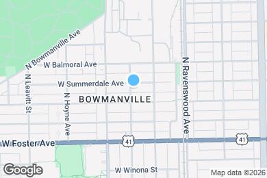 Map image of the property - 1931 W Summerdale Ave
