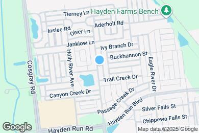 Map image of the property - 5550 Spring River Ave