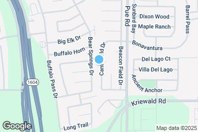Map image of the property - 10305 Canton Fld Dr