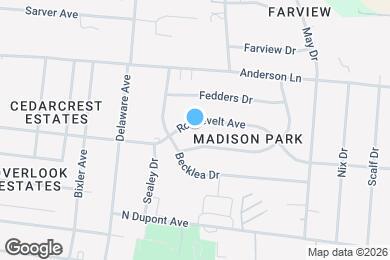 Map image of the property - 512 Roosevelt Ave