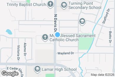 Map image of the property - 2100 Arlena Dr