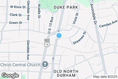 Map image of the property - 1502 Hollywood St