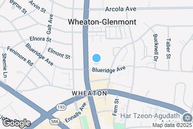 Map image of the property - 2425 Blueridge Ave