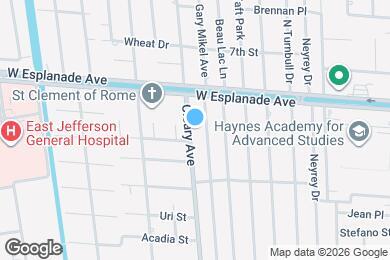 Map image of the property - 4401 Cleary Ave