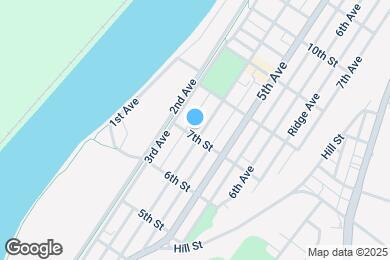 Map image of the property - 701 4th Ave