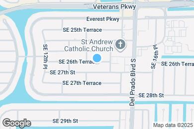 Map image of the property - 1414 SE 26th Terrace