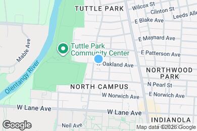 Map image of the property - 125 W Oakland Ave