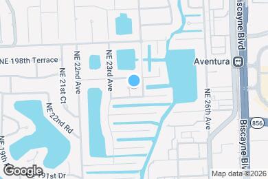 Map image of the property - 19695 NE 23rd Ct