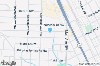 Map image of the property - 1208 Brunner St NW