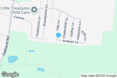 Map image of the property - 505 Arabian Ln