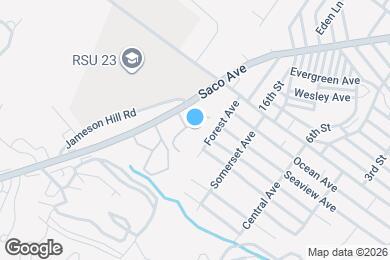 Map image of the property - 161 Saco Ave
