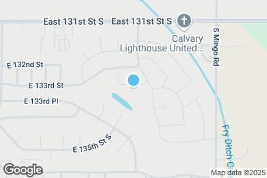 Map image of the property - 9260 E 133rd Pl S