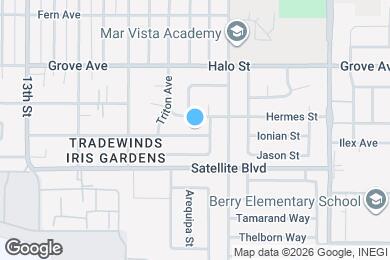 Map image of the property - 1630 Ionian St