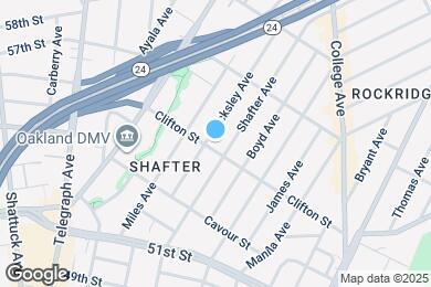 Map image of the property - 450 Clifton St
