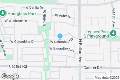Map image of the property - 14844 W Columbine Dr