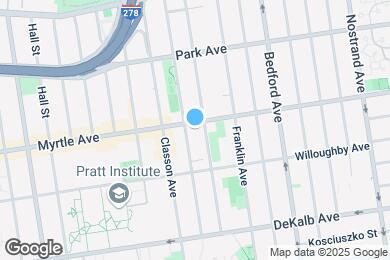 Map image of the property - 610 Myrtle Ave