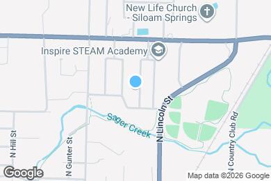 Map image of the property - 1012 Whipporwill Ln