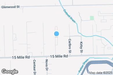 Map image of the property - Clarkston Place Apartments