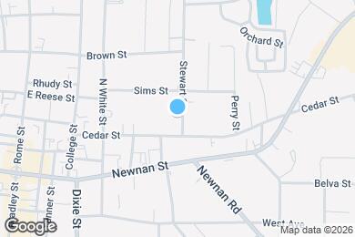 Map image of the property - 116 Stewart St