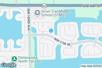 Map image of the property - 18210 NW 19th St