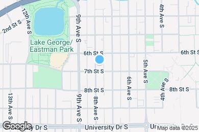 Map image of the property - 620 8th Ave S