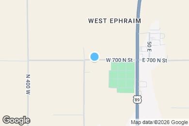 Map image of the property - 165 W 700 N St