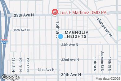 Map image of the property - 3425 16th St N