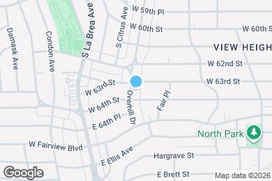 Map image of the property - 6312 Overhill Dr