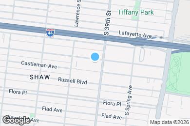Map image of the property - 3918 Shaw Blvd