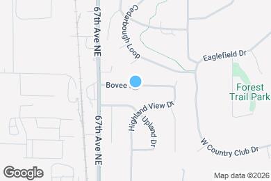 Map image of the property - 6820 Bovee Ln