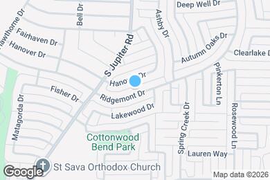 Map image of the property - 619 Ridgemont Dr