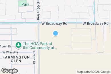 Map image of the property - 9747 W Parkway Dr