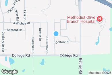 Map image of the property - 10805 Paul Coleman Dr