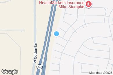 Map image of the property - 16977 W Cambridge Ave
