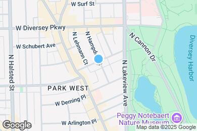 Map image of the property - 503 W Wrightwood Ave
