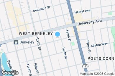 Map image of the property - 933 Addison St